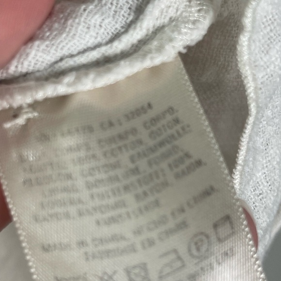 Maeve | Anthropologie | Cascade Tiered Shell Cotton Ruffled Top Artsy Breathable - Picture 7 of 10